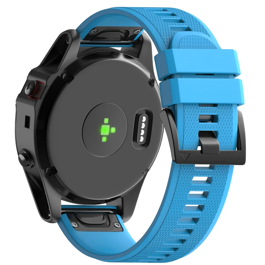 Ремешок XBERSTAR для наручных часов Garmin Fenix 5X 3 HR сменный силиконовый браслет GPS
