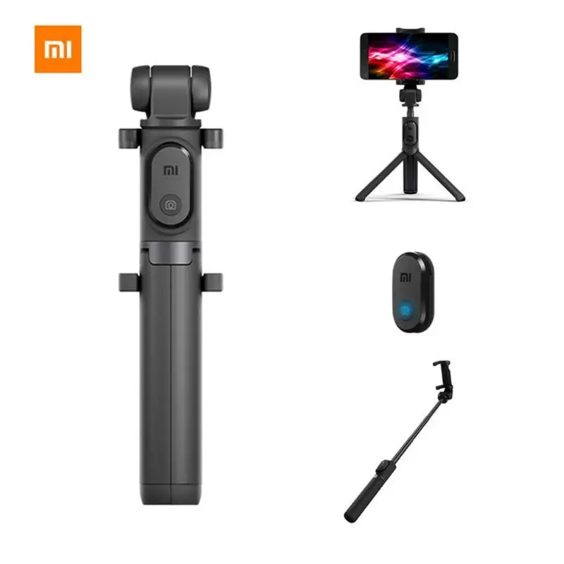 

Xiaomi 2 in 1 Mini Lightweight Wireless Bluetooth Extendable Folding 360 Degree Portable Tripod Self Stick Monopod
