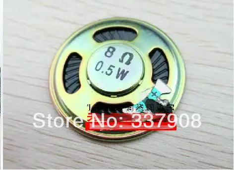 

20pcs/lot Original and New Loud Speaker Buzzer Ringer 3.6cm/8ohms/0.5w, Free Shipping