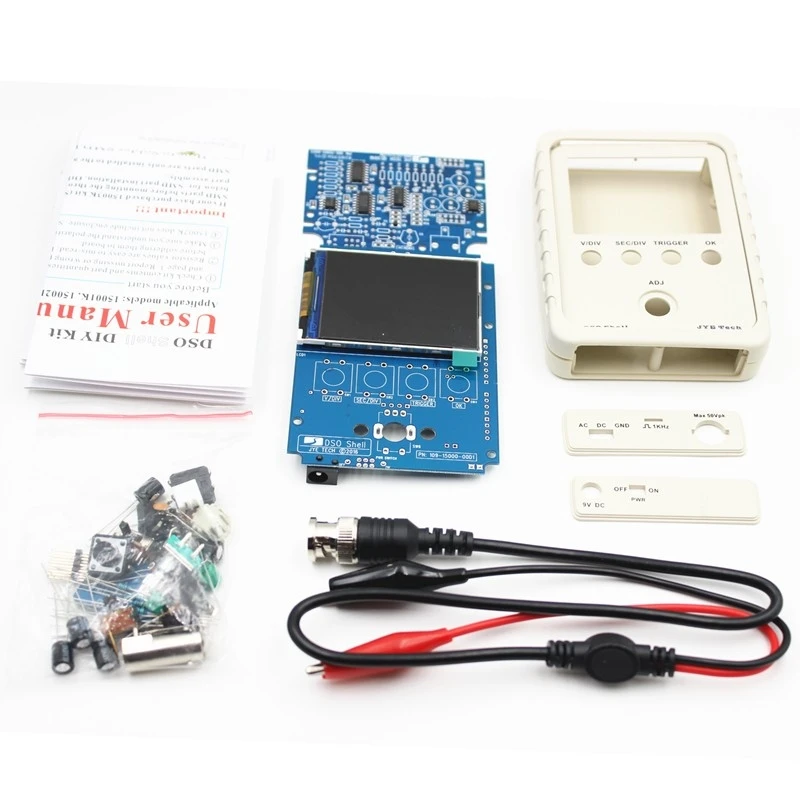 Цифровой оригинальный Tech DS0150 15001K DSO SHELL (DSO150) DIY Набор цифровой осциллограф с