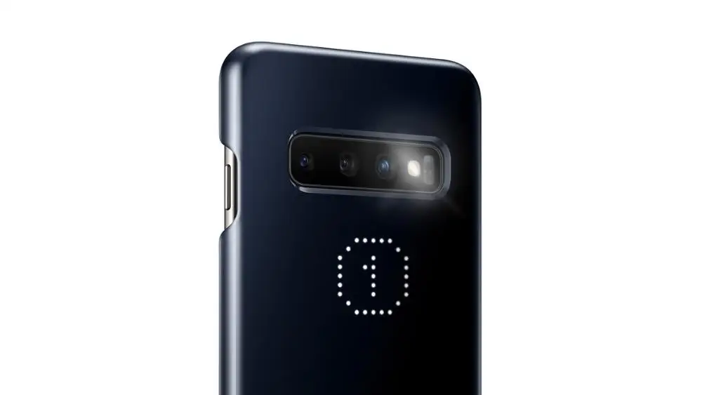 samsung S10 светодиодный чехол S10e samsung Galaxy S10+ S10 Plus светодиодный светильник Smart Back Cover