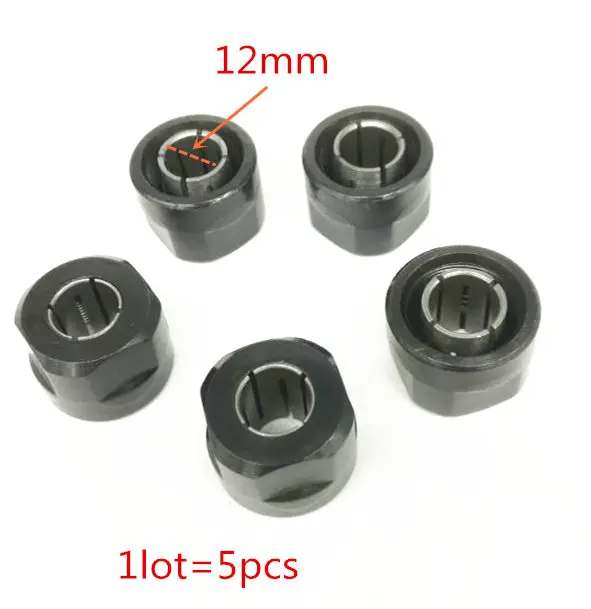 5 шт. Коллет 1/2 дюйма 12 7 мм для Makita 763622 4 763628 2 RP1801 3612T 3612CXY 3612CX RP1801F RP2301FC RP2301 RP1800