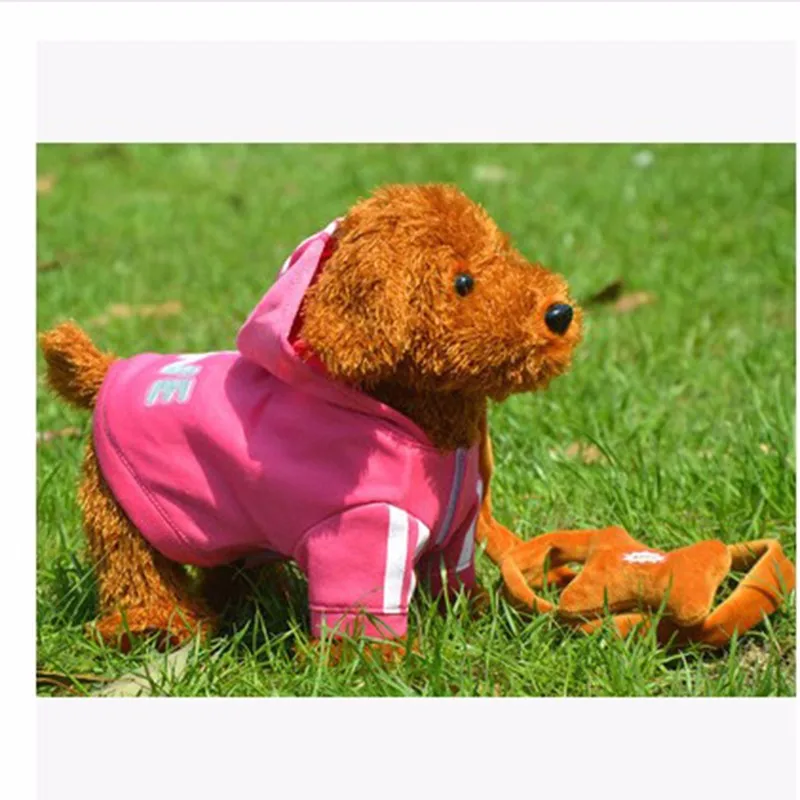 Brinquedos de Pelúcia Eletrônicos para Crianças Trela Elétrica Cachorro Música Máquinas Controle Remoto Cão Brinquedos Presente Natal Livre 11 Cheap Animais eletrônicos