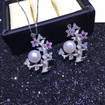 

Bridal Jewelry Georous Pearl Pendant Mountings, Pendant Findings, Pendant Settings Jewelry Parts Fittings Wedding Accessories