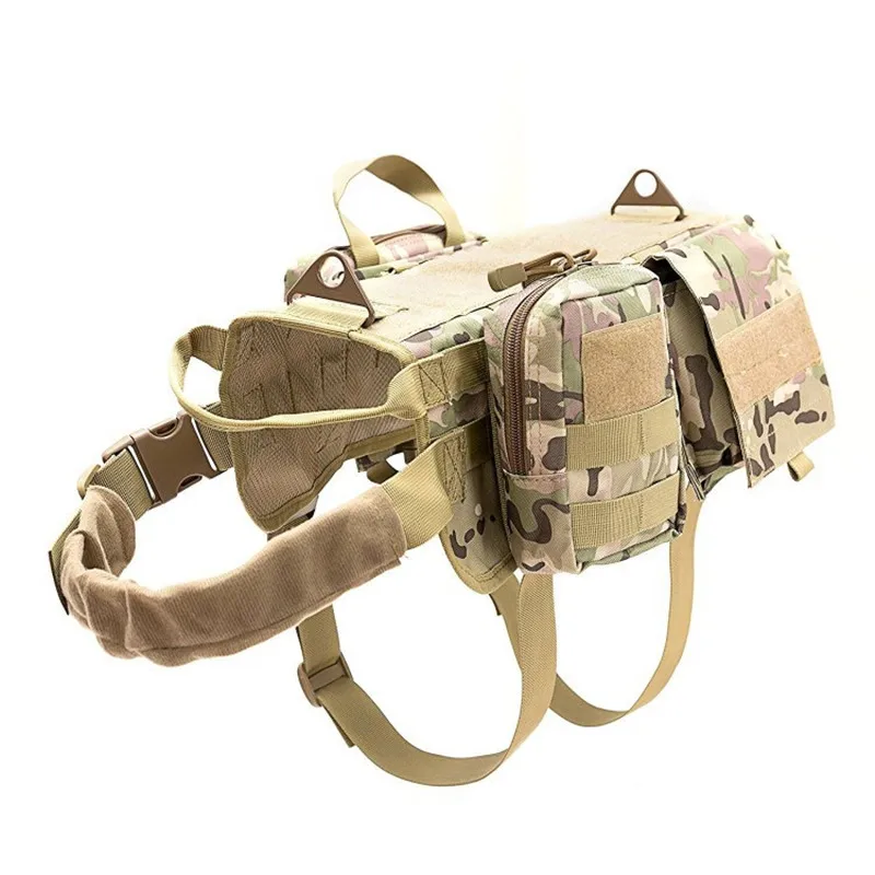 Модная Военная Тактическая собачья упряжь K9 Рабочая жилетка для собаки