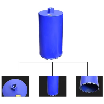 

76x450mm Wet Diamond Core Drill Bits Hole Saw Cutter for Reinforced Concrete Stone Rock Granite
