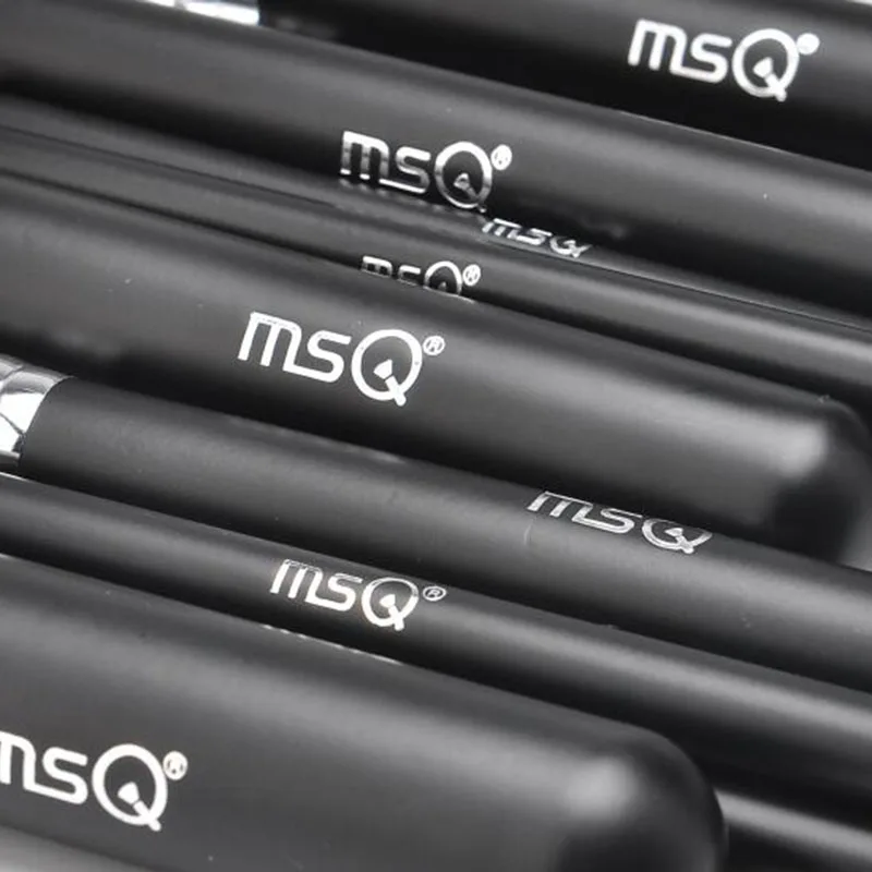 MSQ Pro 15 шт. набор кистей для макияжа Пудра основа тени для век макияж кисти Косметика Мягкие синтетические волосы