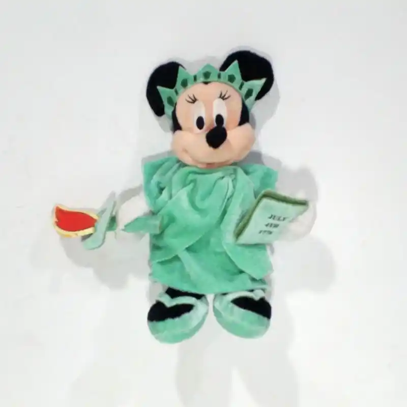 minnie mouse statue of liberty plush