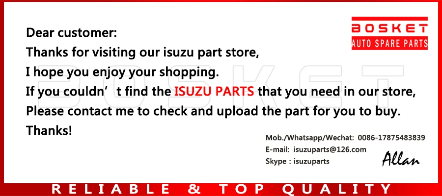isuzu parts
