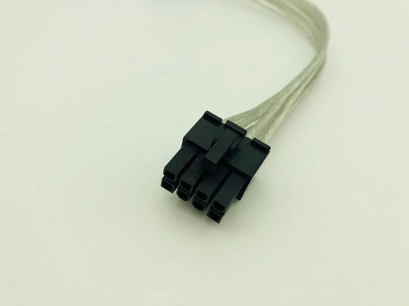 8Pin to 4Pin Power 8P Male 4Pin Female Cable Adapter CPU to Motherboard Power Supply Cable for PC Computer BTC Miner Mining