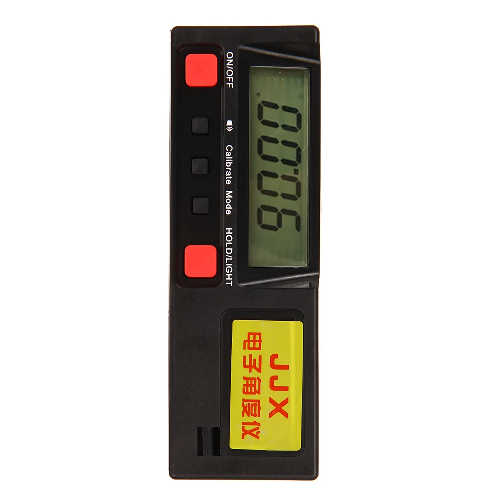 

Electronic Digital LCD 360 Degree Inclinometer Angle Dauge Protractor level Box Meter with Magnetic Base Automatic Power-off