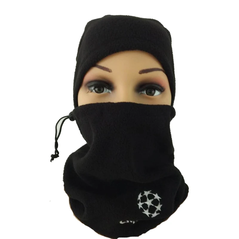 Dual-use Scarf Football Neckerchief Soccer Scarf Outdoor Sports Windproof Multifunctional Fleece Warm Hat 