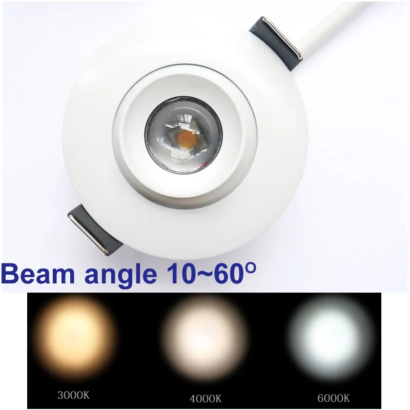 SPOT ENCASTRABLE LED DOWNLIGHT PANEL BLANC 24W 4000°K 120° IP20/IP44 IK7 1920LM