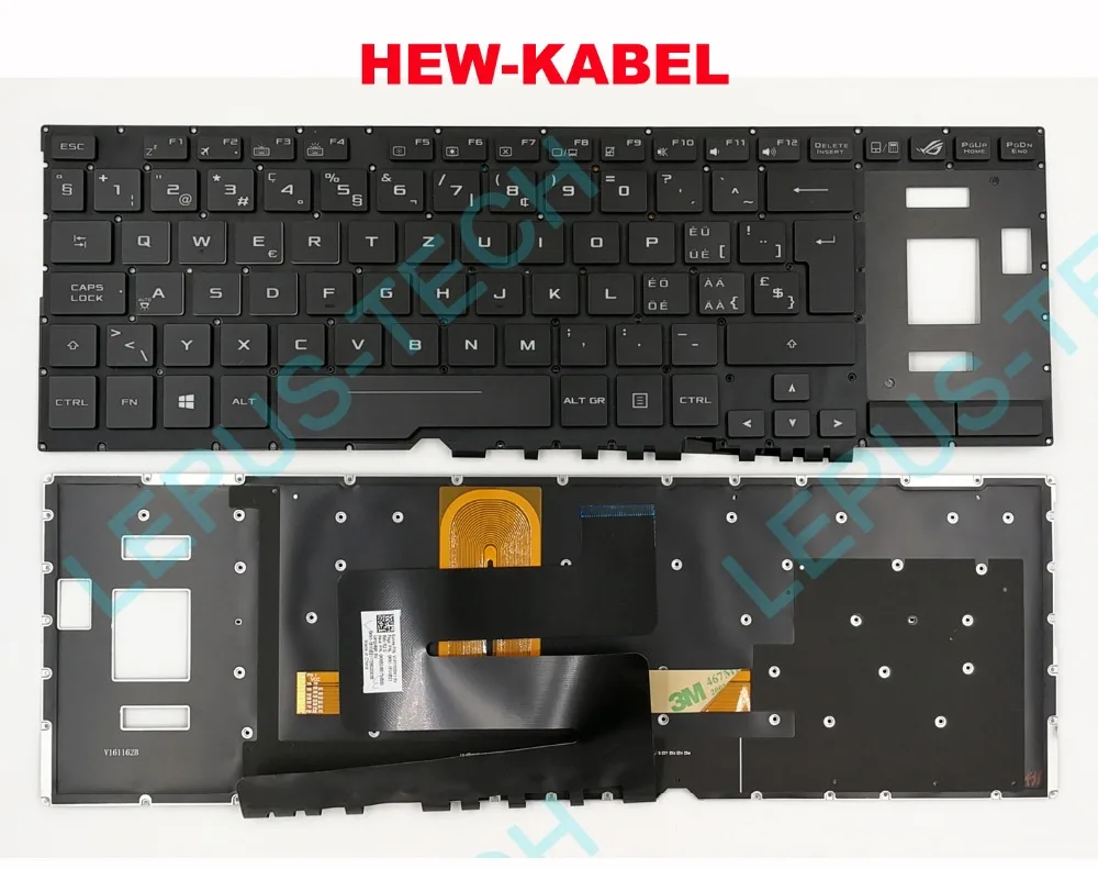 

Keyboard for ASUS ROG GX501 GX501VI GX501VIK GX501VS GX501VSK SWISS SF SW UK with backlight Keyboard