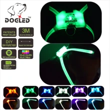 DOGLED inflatable collar light for dog Led Dog Harness Dog Collar pet dog harness Pet Dog Collar Custom Puppy CatCollars DOGLED inflatable collar light for dog Led Dog Harness Dog Collar pet dog harness Pet Dog Collar Custom Puppy CatCollars