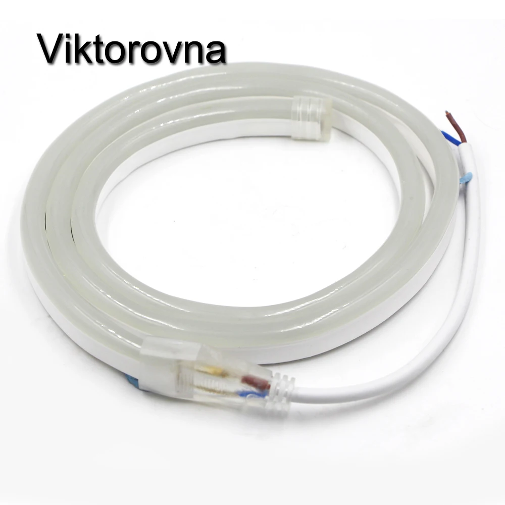 IP68 водонепроницаемый 12 В Гибкая Light 2835 лента SMD LED Вывеска трубка веревка лампа для