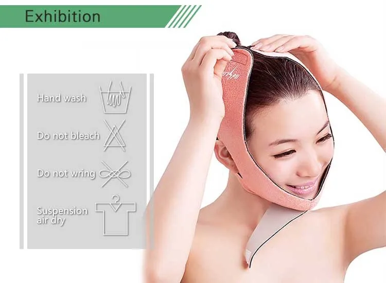 Face Mask Brace Shape Cheek Uplift Slim Chin Face Belt Bandage 6