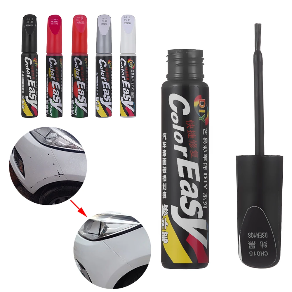 Buy Hot Colors Auto Car Coat Clear Paint Pen Brush