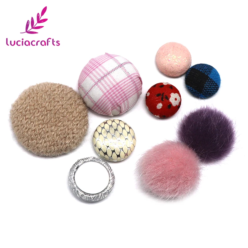 Lucia crafts 50 г/лот случайные цвета плоские с оборота пуговицы головные уборы Одежда Швейные Пряжки принадлежности для скрапбукинга «сделай сам» E0305