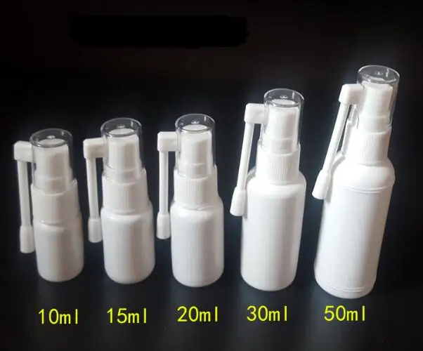 2 шт./лот 10 мл, 20 мл, 30 Вт, 50 мл пустые Пластик флакон для носа небольшой вращение бутылки-пульверизаторы для носа фармацевтическая, для лекарств распылитель