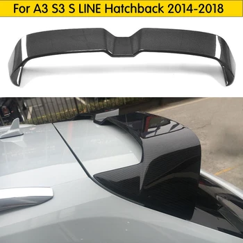 

Carbon Fiber Auto Rear Roof Spoiler Lip Wing for Audi S3 RS3 Typ 8V SLINE Hatchback 4 Door 2014-2018 Not fit 2door