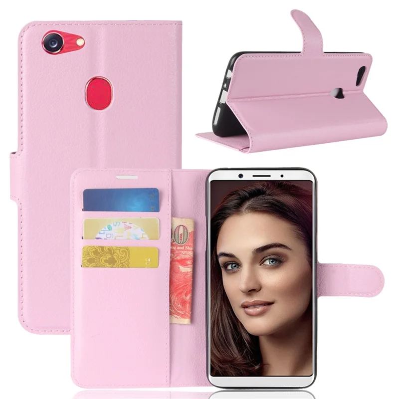 On For OPPO F5 A73 A75 Case Cover flip wallet PU Leather protective bumper Pouch Phone F 5 | Мобильные телефоны и
