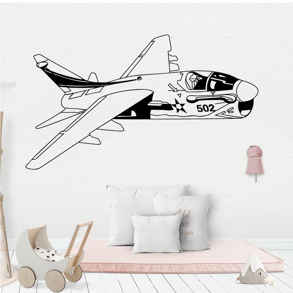 

Largeplane Wall Art Decal Decoration Fashion Sticker for Living Room Company School Office Decoration Waterproof Wall Art Decal