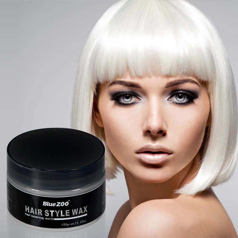 

7 Colors Temporary Hair Dye Modeling Hair Color Cream Long Lasting Disposable DIY Hair Color Mud No Harm Easy To Wash Out TSLM2