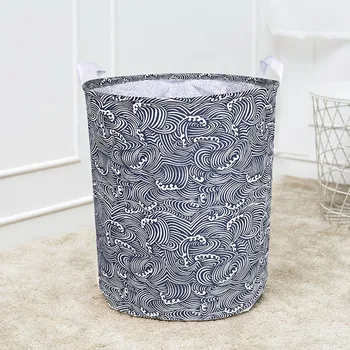 

High Quality Waterproof Sheets Laundry Clothes Cotton Storage Basket Space Saving Durable Dirty Clothes Folding Storage Box