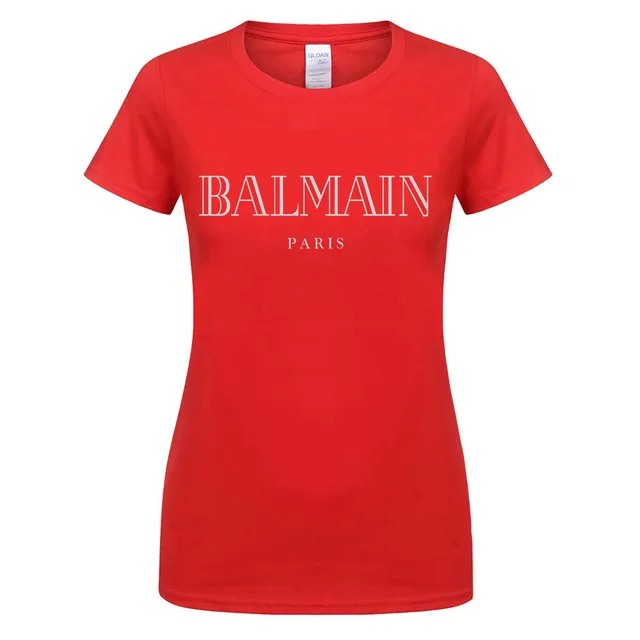 Balmain Paris shirt|T-Shirts| - AliExpress