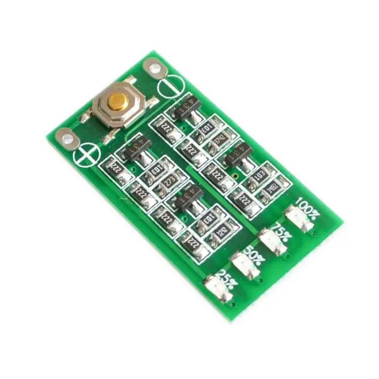 

3S 11.1V 12V 12.6V Lithium Battery Capacity Indicator Module Lipo Li-ion Power Level Display Board 3 Series 9-26V