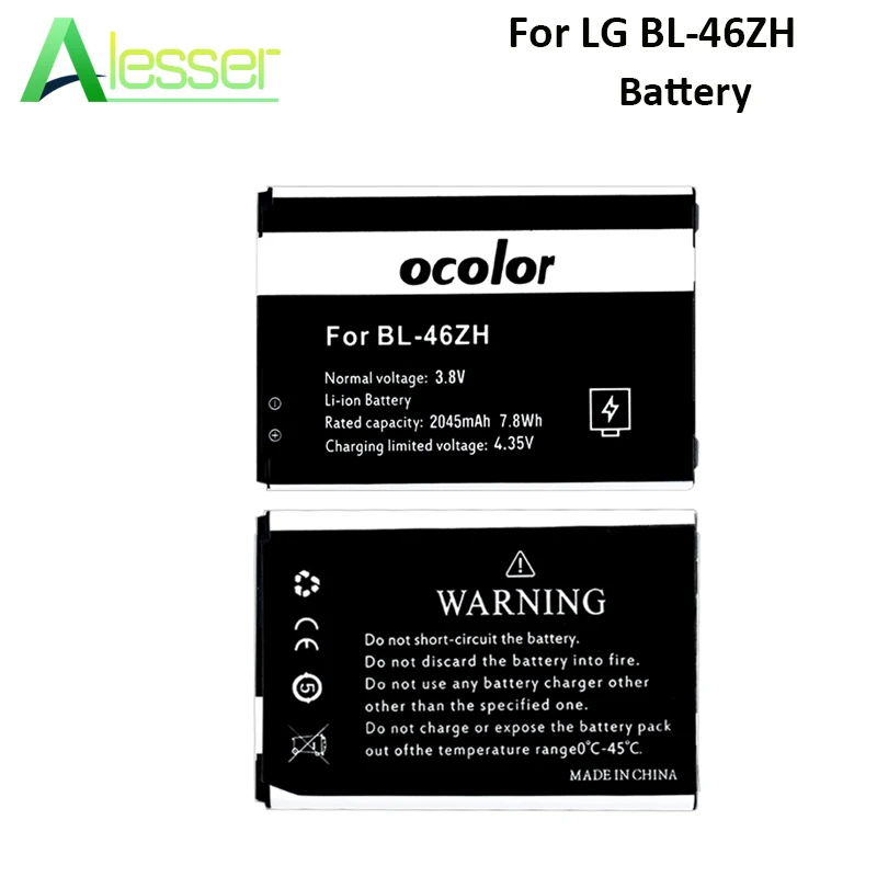 Alesser для LG BL 46ZH Батарея K7 K8 Tribute 5 AS330 K332 K350N K371 K373 K8V K89 LS675 M1 M1V MS330 высокое