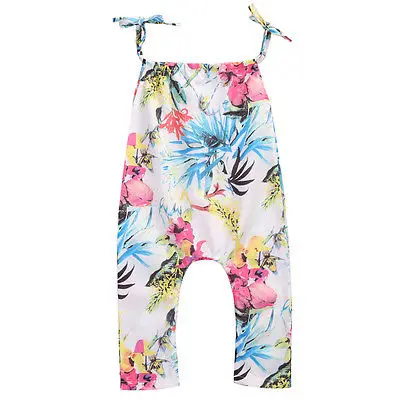 

Adorable Infant Baby Girls Clothing Floral Romper Jumpsuit Sleeveless Flower Cute Sunsuit Clothes Baby Girl 0-24M