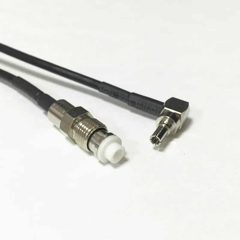 Antenna Modem Extension Cable FME Female Jack to CRC9 Right Angle Connector RG174 pigtail Adapter 20CM 8&quot | Обустройство дома