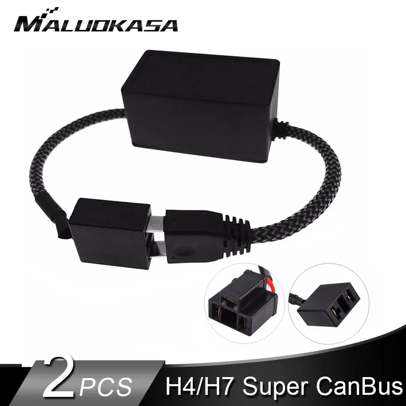 

LED H7 Headlight Canbus Error Free Decoder for H7 LED Bulb for bmw e46/e36/e60 for Audi A3 for Mondeo mk3 Car Light Accessories