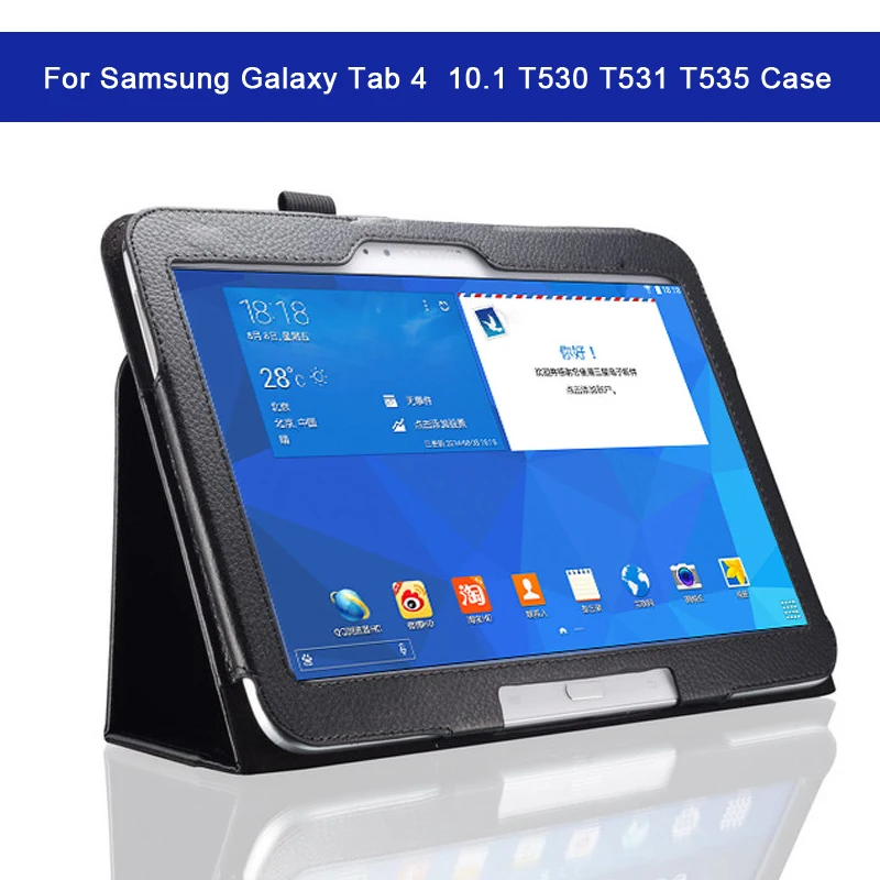 

Retro Leather Tablet Cover with Stand Holder for Samsung Galaxy Tab 4 10.1 T530 T531 T535 Case Bracket Smart cover Shockproof