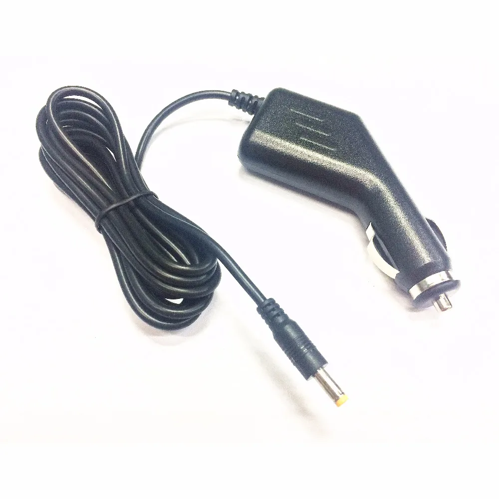 12V Car Vehicle Power Charger Adapter w/4.0mm Cord For Axion Portable DVD Player