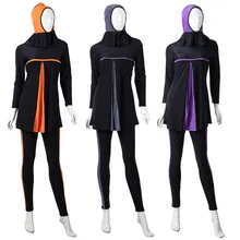 Muslim Ladies’ Swimwear Conservative Hijab Swimming Suit Dubai Arabisch Cheap-swimwear Islamic Swimsuit Swim Wear Fashion Adult