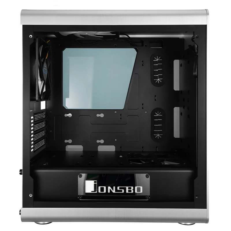 Алюминиевый корпус JONSBO RM3 MicroATX с поддержкой питания ATX мультимедийный для ПК