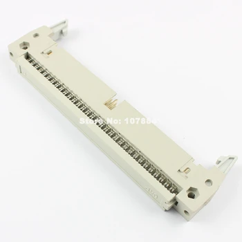 

50 Pcs Per Lot 2.54mm Pitch 2x32 Pin 64 Pin Straight Male Cable Connector Ejector Header With Latch