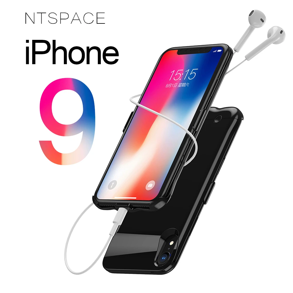 Kopen 5200 6200 mah Batterij Oplader Voor iphone XR 6.1 inch Power Case Portable Power Bank Voor iPhone Xs max 6.5 inch Batterij Case