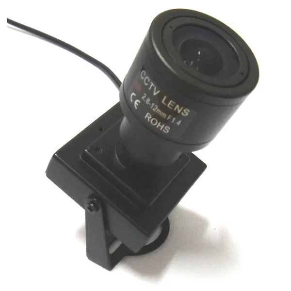 Мини камера видеонаблюдения 1/3 дюйма 700TVL SONY CCD 2 8 12 мм с ручным вариофокальным