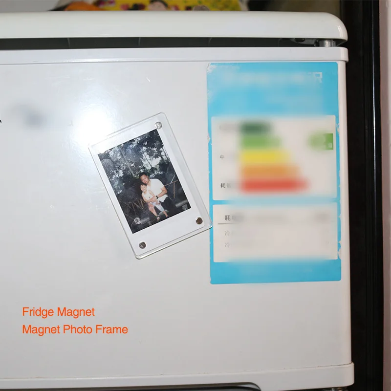 Прямая поставка магнитная фоторамка для Fujifilm Instax Mini 9 8 3 дюймов 35 мм акриловая