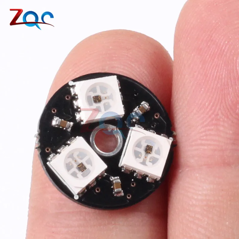 WS2812 3Bit 5V 5050 RGB LED Lamp Panel Board Round for Arduino