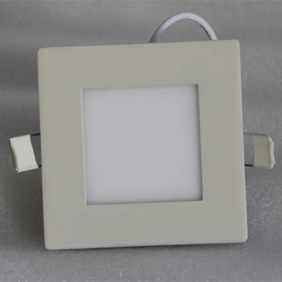 

3w 4w square led panel white/warm white 3 color temperature ajustable 40% off