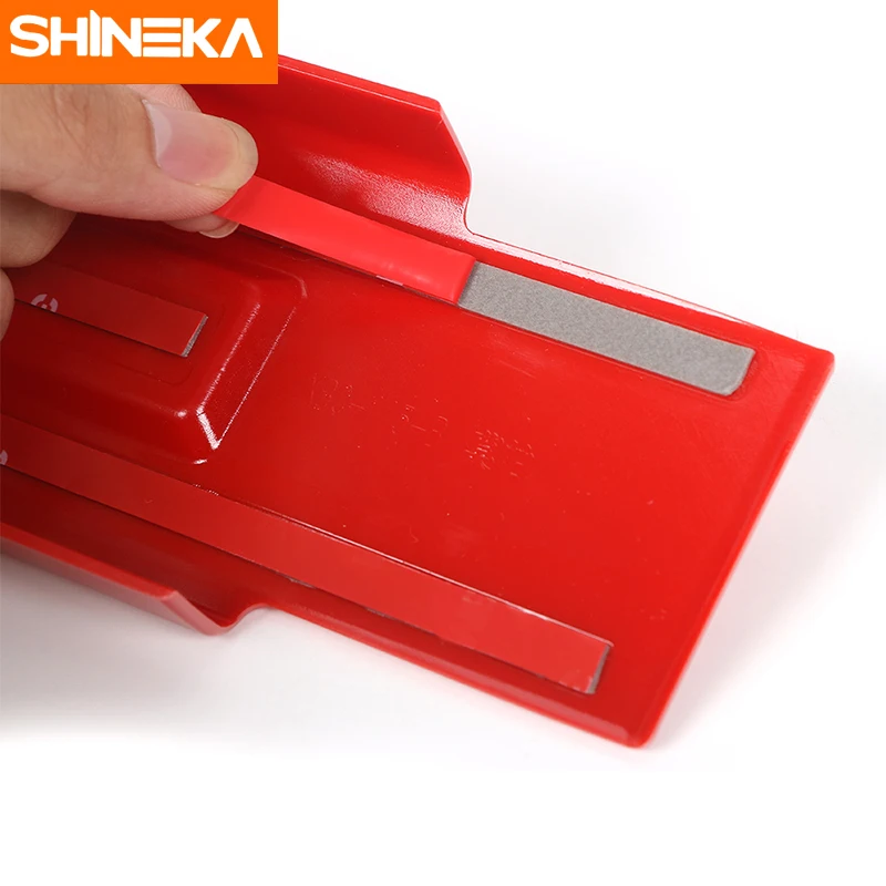 SHINEKA New Arrival Car Rear Door Spare Tire Tailgate Hinge Cover Trims Interior Accessories for Jeep Wrangler JK 2007-2017 SHINEKA New Arrival Car Rear Door Spare Tire Tailgate Hinge Cover Trims Interior Accessories for Jeep Wrangler JK 2007-2017