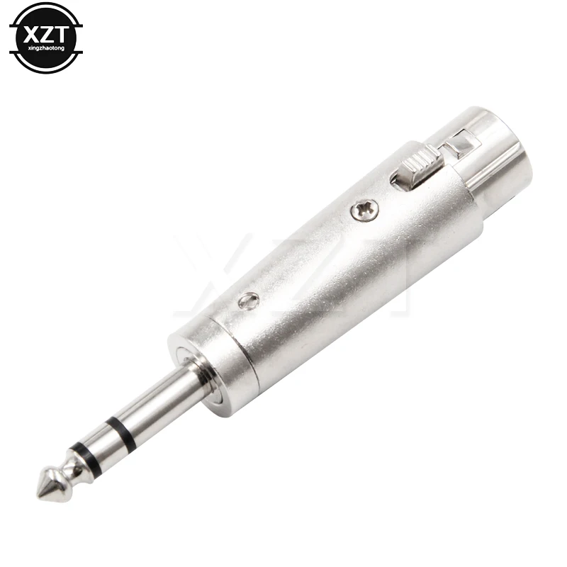 1 шт. 3Pin XLR гнездовой разъем 1/4 &quot6 35 мм штекер стерео для микрофона Аудио