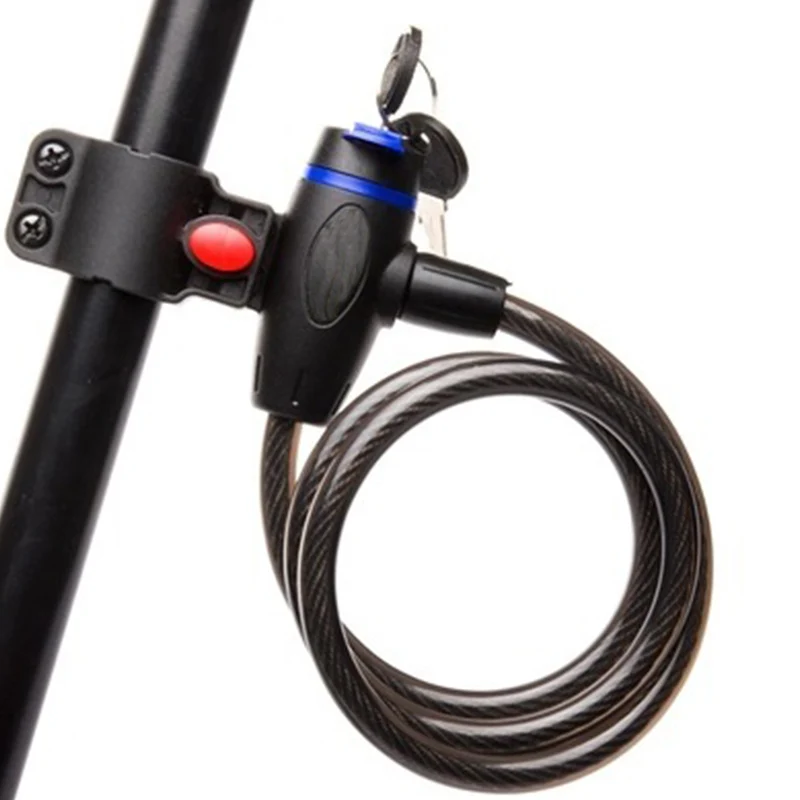 

Hot Sale! Universal Bicycle Lock Small MTB Bicycle Lock Anti-theft Ring Wire Rope Lock Bicycle Accessories Bicycle Parts PA0024