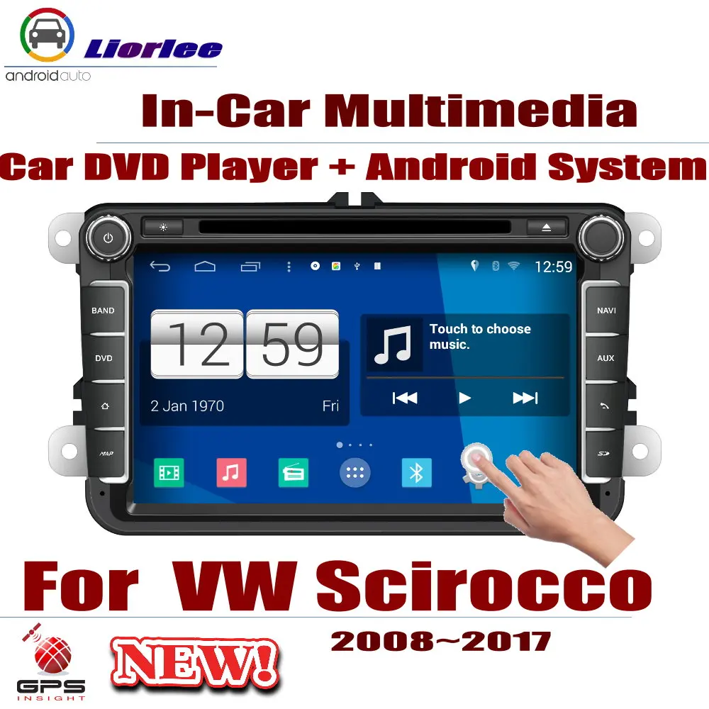Best Auto DVD Player GPS Navigation For Volkswagen Scirocco 2008~2017 Car Android Multimedia System HD Screen Radio Stereo Head Unit 0