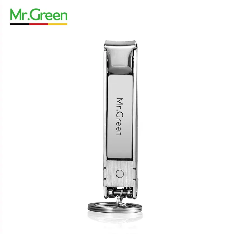 MR.GREEN ультратонкие складные кусачки для ногтей из нержавеющей стали резак с